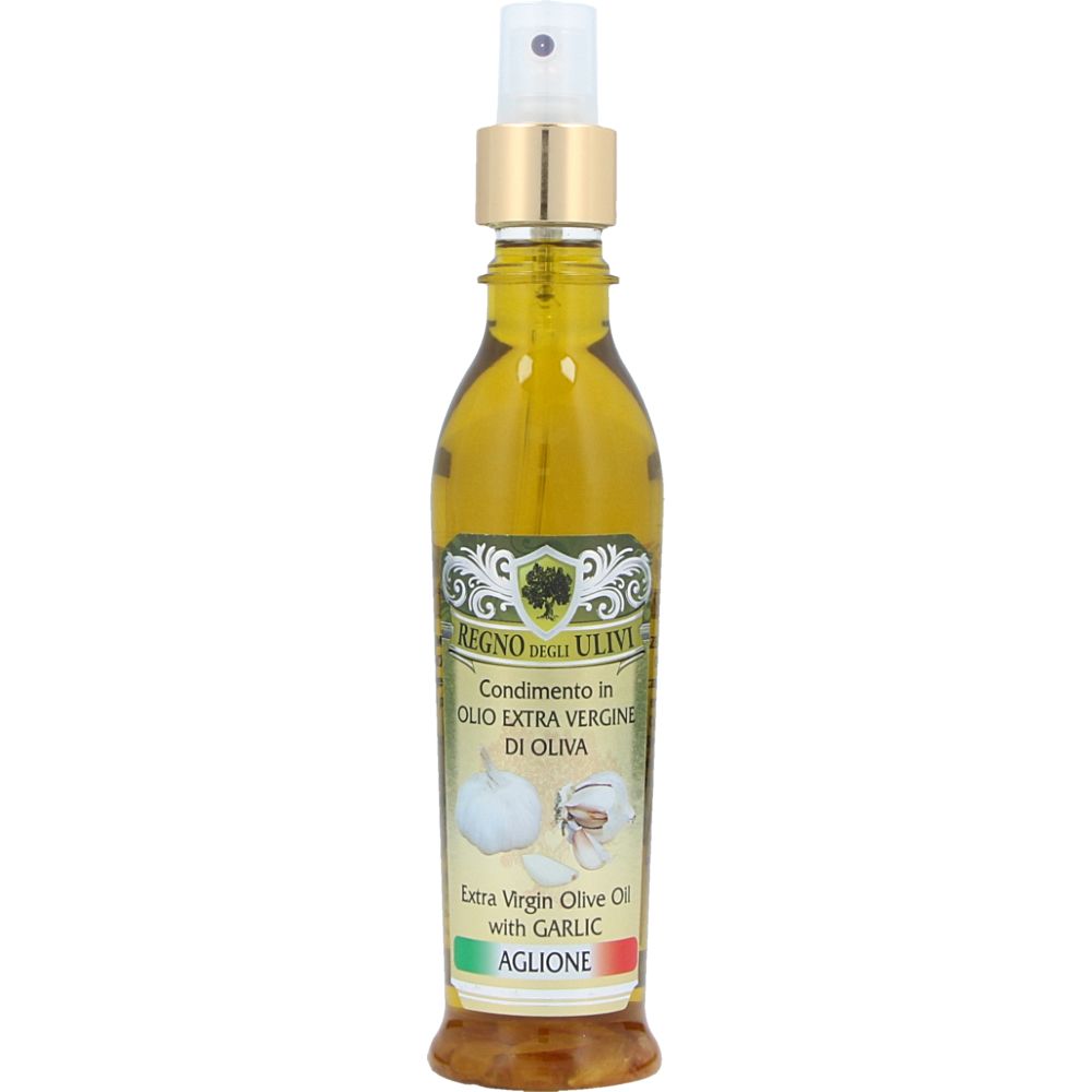  - Regno Ulvi Garlic Infused Extra Virgin Olive Oil Spray 175 ml (1)