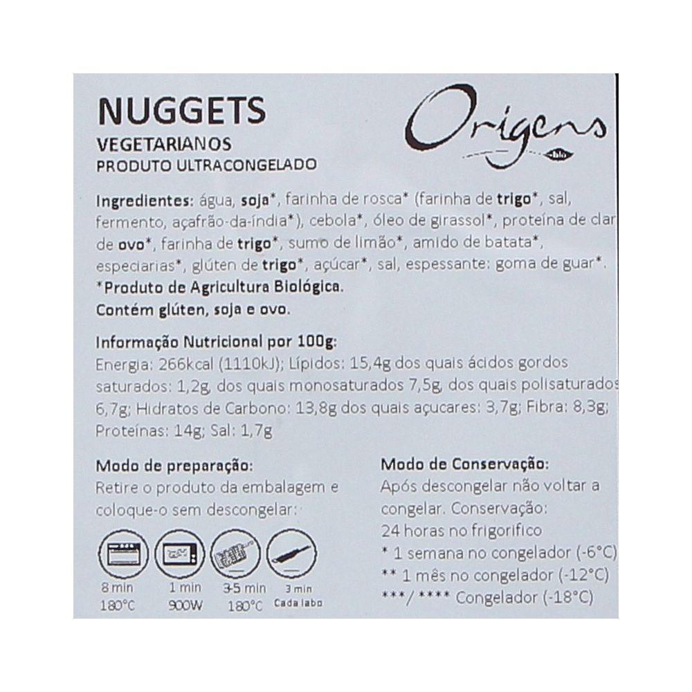  - Origens Organic Vegetarian Nuggets 7 pc = 154 g (2)