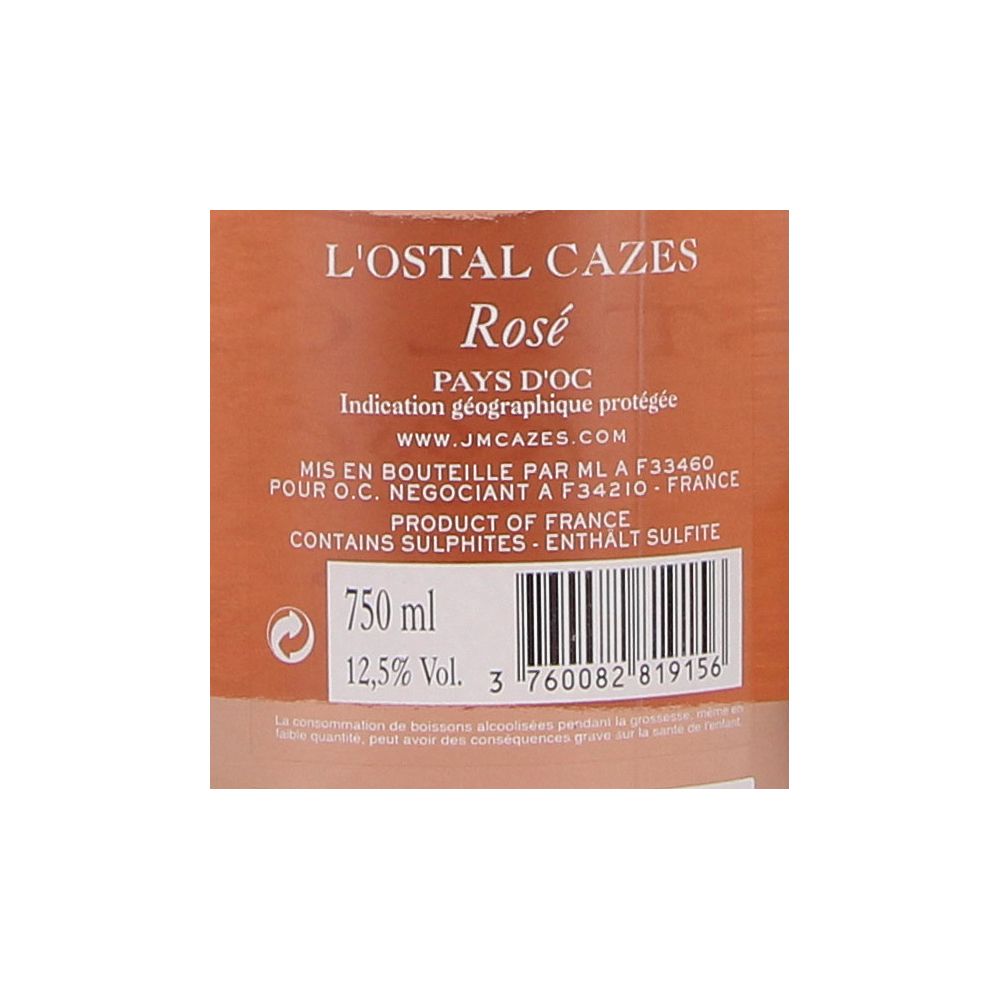  - L`Ostal Cazes Provence Rosé Wine 75cl (2)