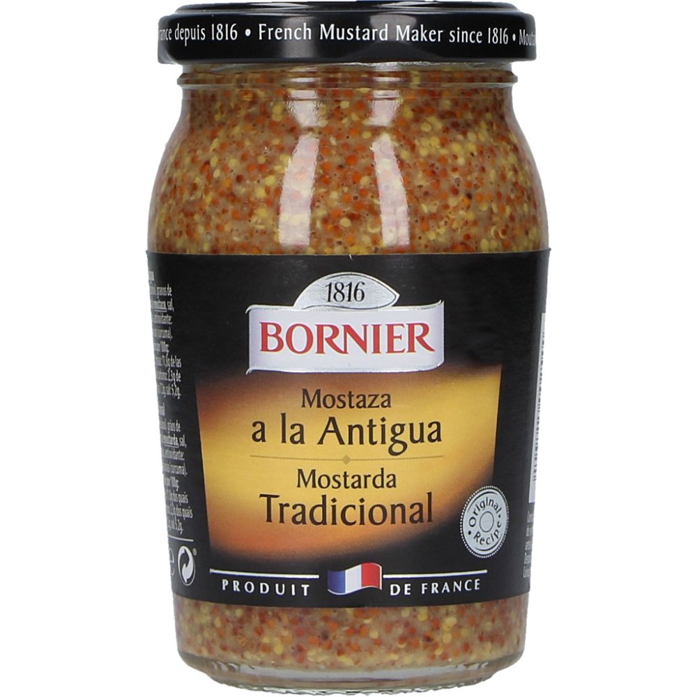  - Bornier Wholegrain Mustard 210g (1)