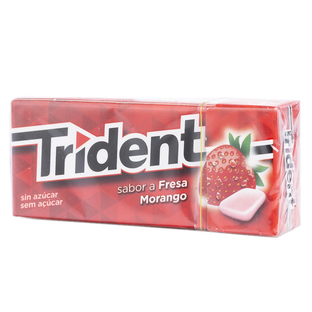  - Trident Fruit Strawberry Chewing Gum 14.5 g (1)