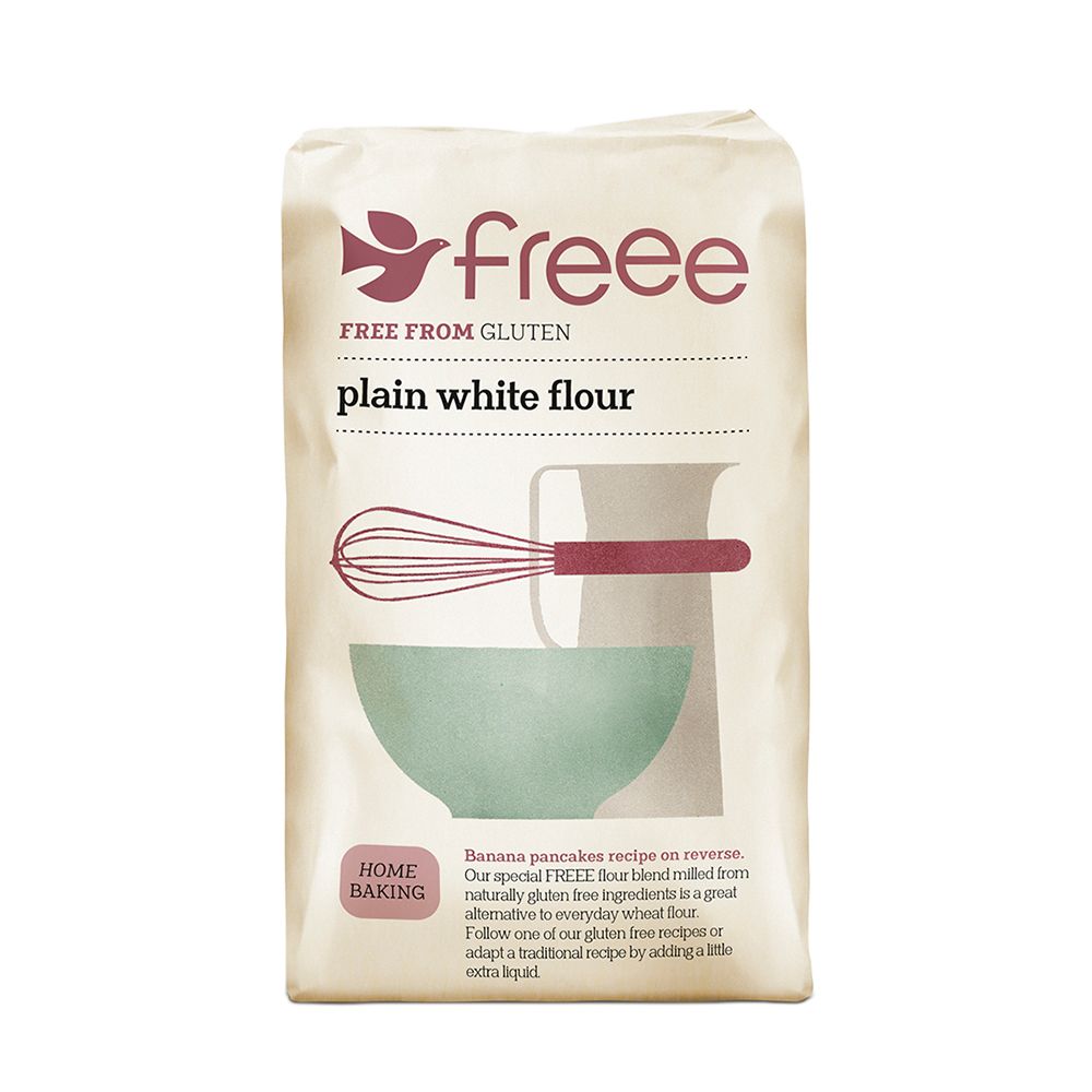  - Doves Farm Gluten Free Plain White Flour Blend 1 Kg (1)