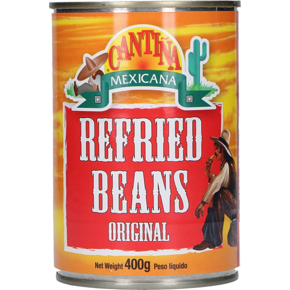 - Cantina Mexicana Refried Beans 400g (1)