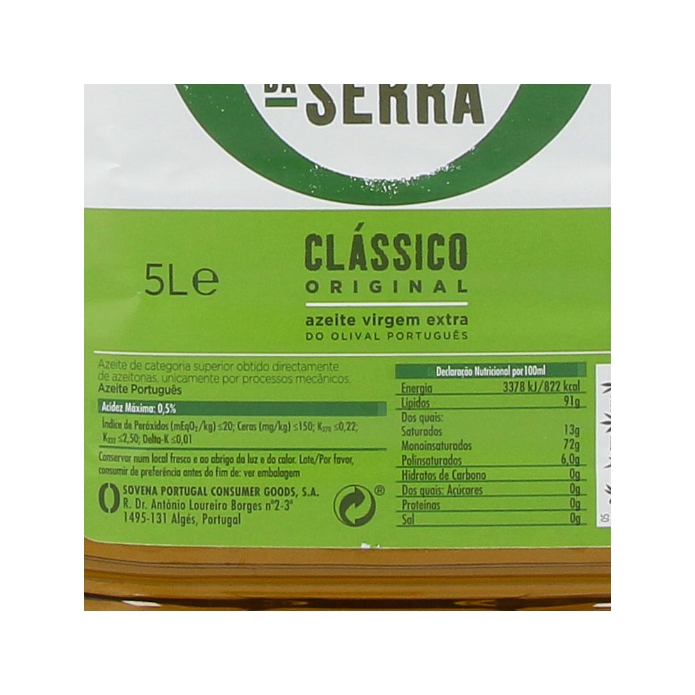  - Oliveira da Serra Classic Olive Oil 5 L (2)