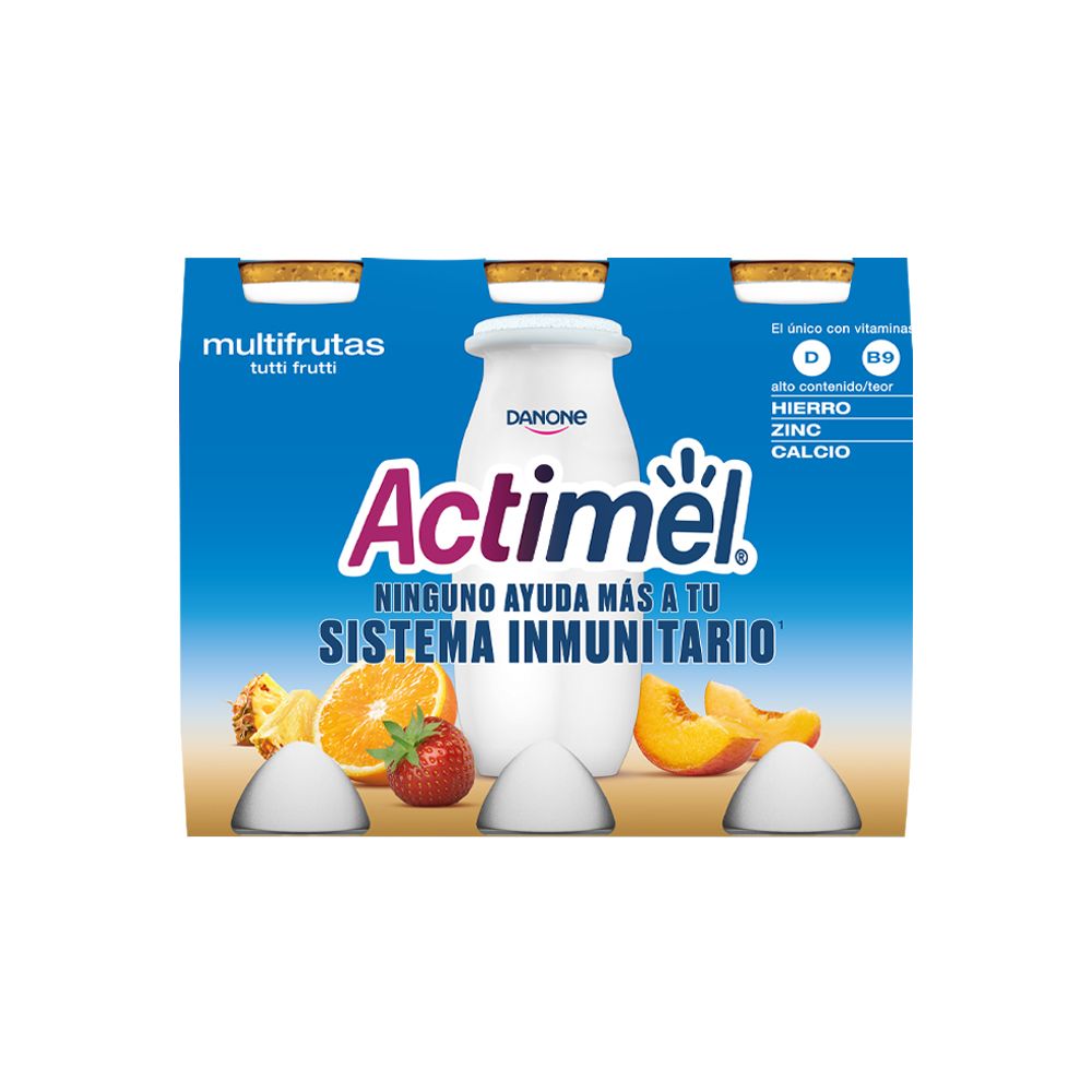  - Iogurte Líquido Actimel Tutti-Frutti 6 x 100g (1)