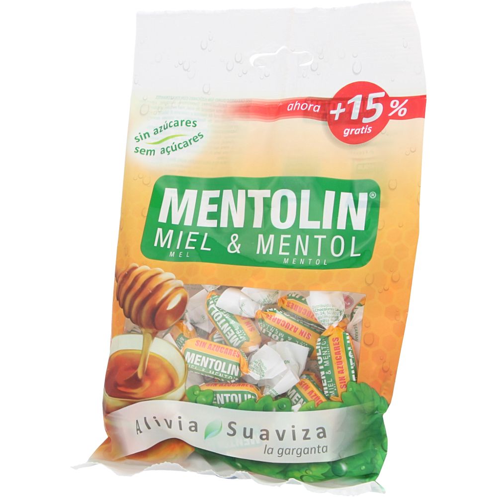  - Mentolin Honey & Menthol Sugar Free Cough Drops 100g (1)