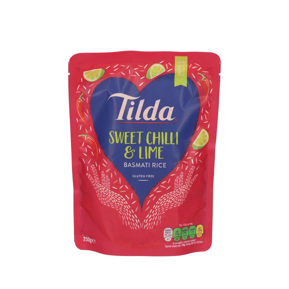  - Tilda Sweet Chili & Lime Basmati Rice 250g (1)