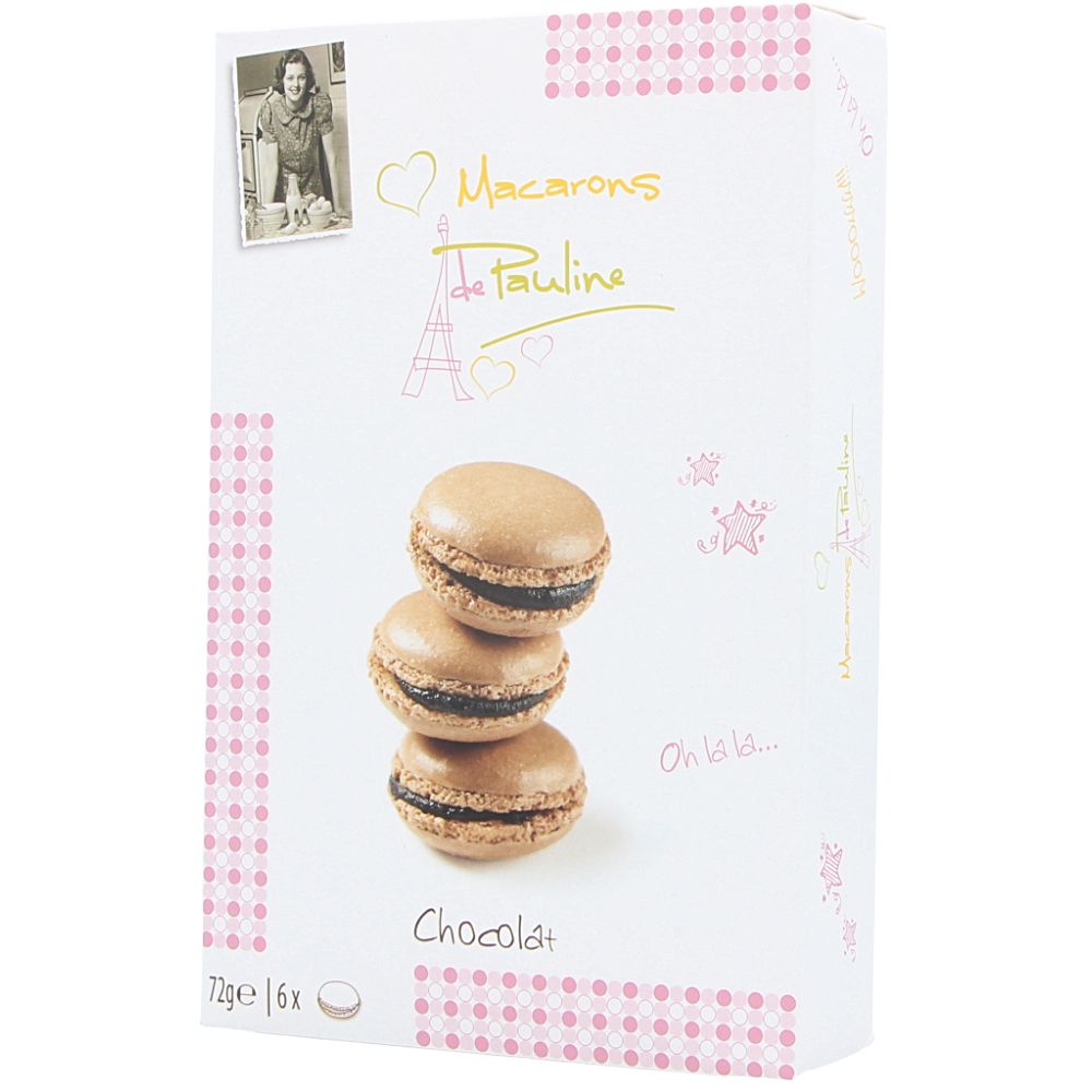  - Macarons de Pauline Chocolate 72 g (1)
