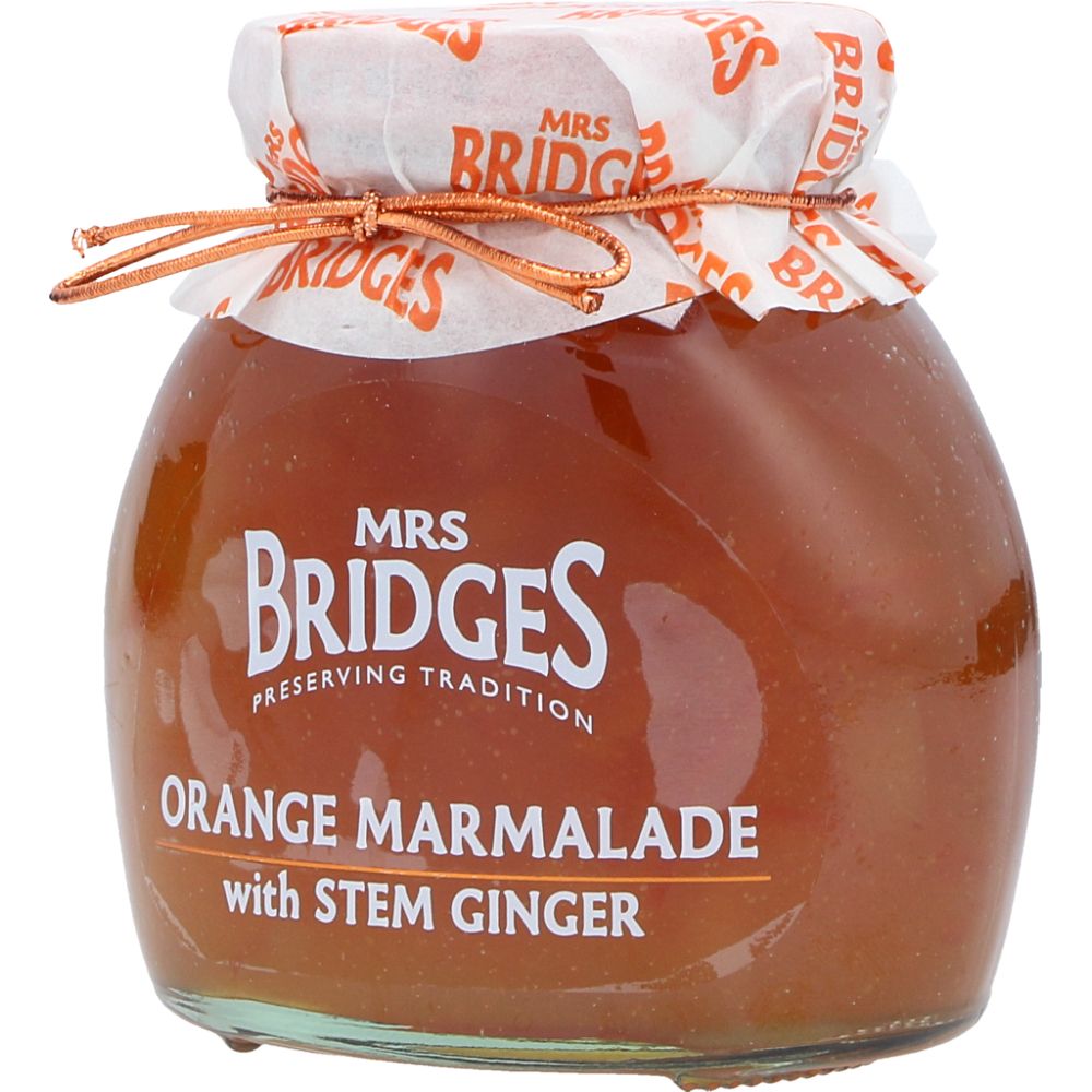  - Mrs Bridges Orange Marmalade & Stem Ginger 340g (1)