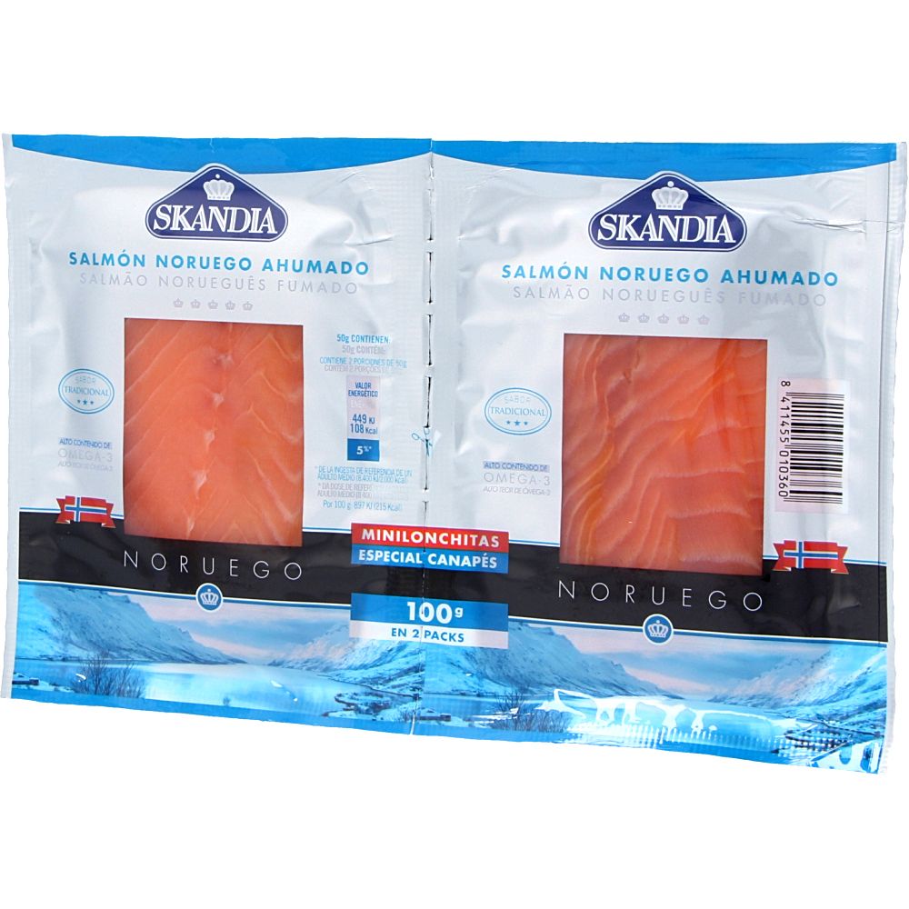  - Skandia Smoked Salmon Norway 2 x 50 g (1)