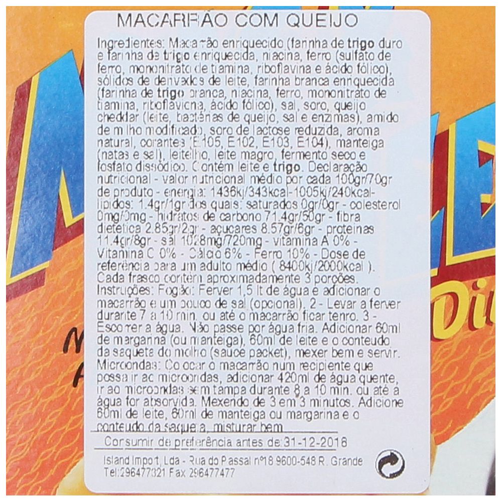  - Macarrão com Queijo Foodtown 206g (4)
