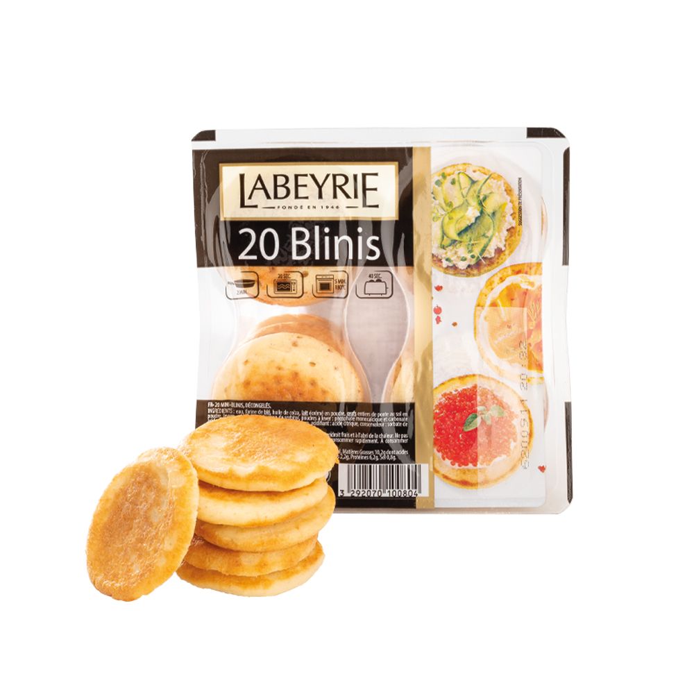  - Labeyrie Mini Blinis 20 pc = 168 g (1)