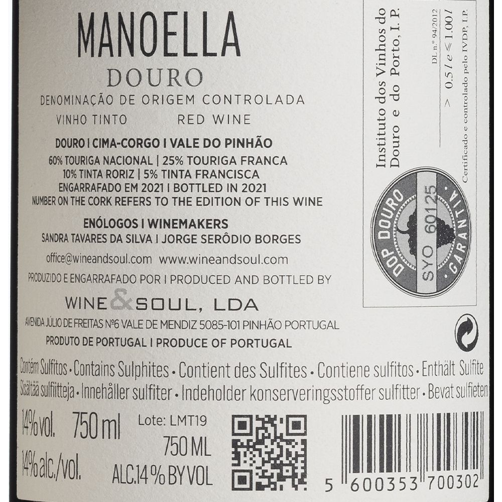  - Vinho Manoella Tinto 16 75cl (2)