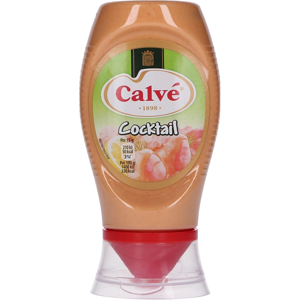  - Calvé Top Down Cocktail Sauce 253g (1)