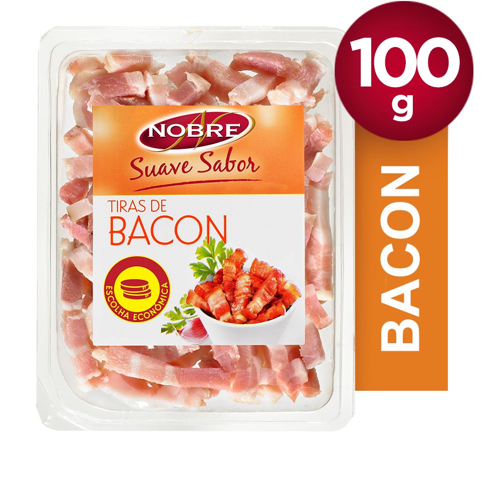  - Bacon Nobre Suave Sabor Tiras 100g (1)