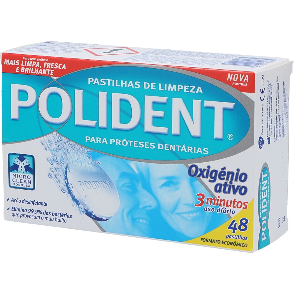  - Polident Active Oxygen Cleaning Tabs 48 pc (1)
