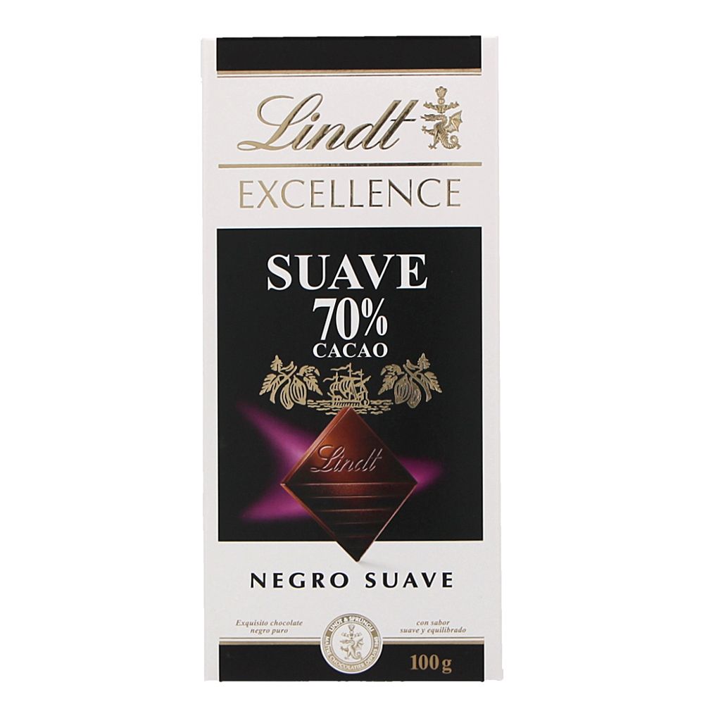  - Chocolate Lindt Excell 70% Suave Tablete 100g (1)