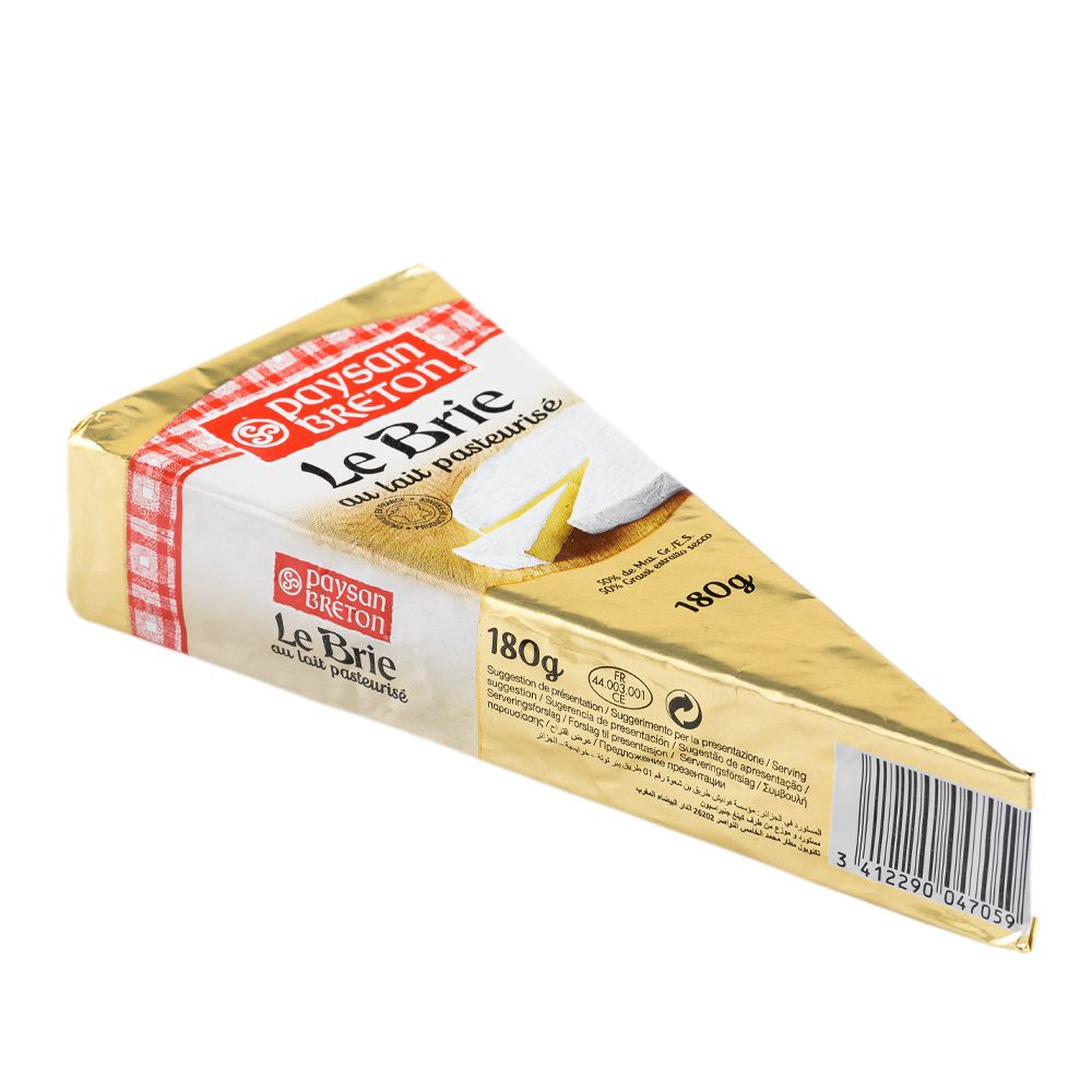  - Paysan Breton Brie Cheese Wedge 180g (1)