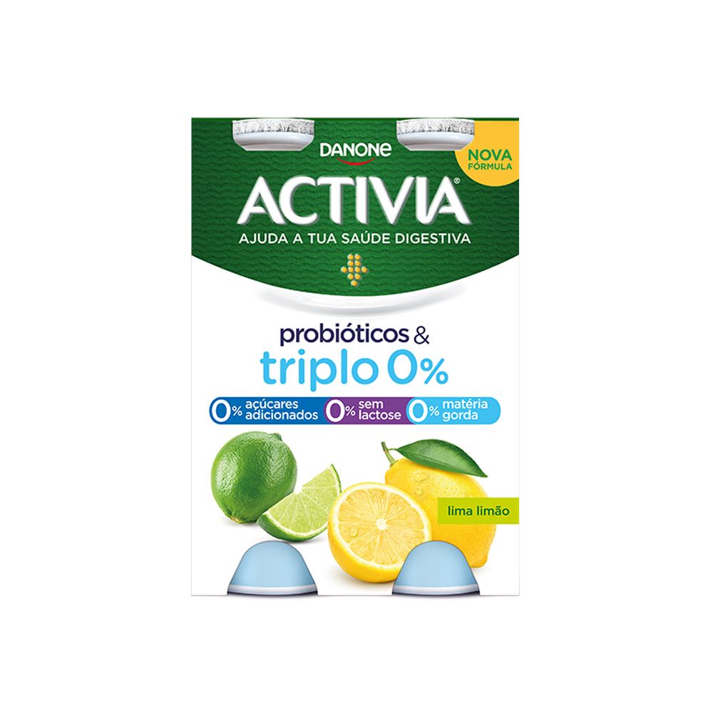  - Iogurte Líquido Activia 0% Lima / Limão 4 x 155g (1)