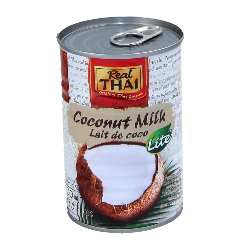  - Real Thai Coconut Milk Light 400 ml (1)