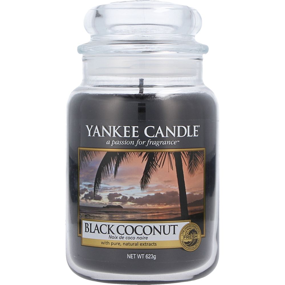  - Yankee Candle in Glass Jar Black Coconut 623 g (1)