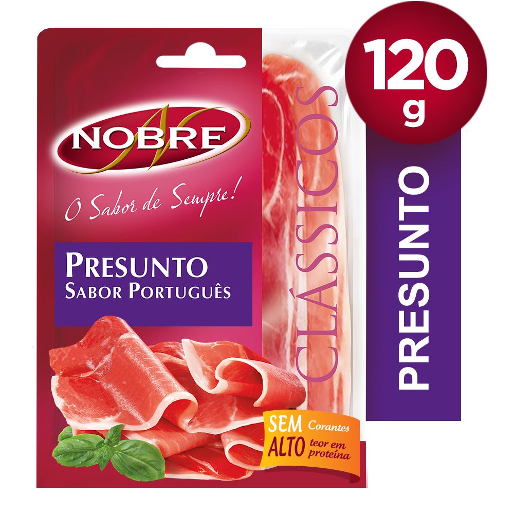  - Nobre Portuguese Flavour Cured Ham Slices 120g (1)