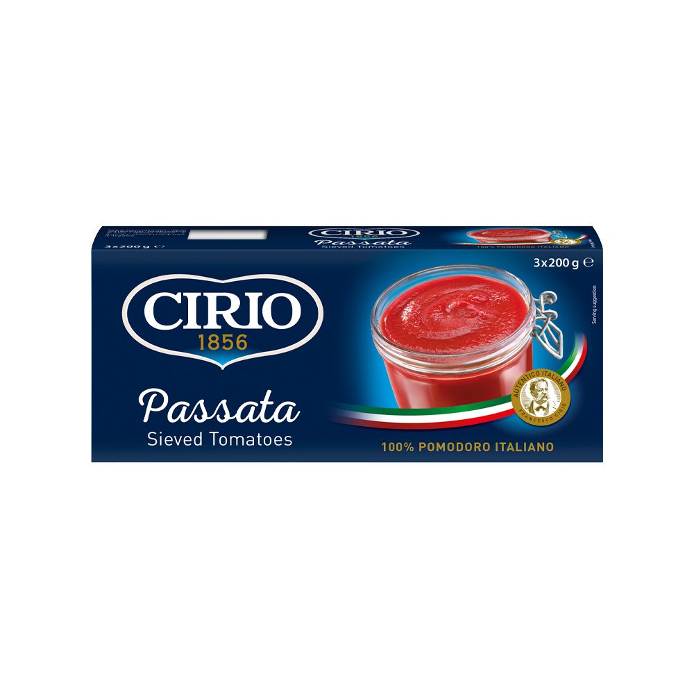  - Polpa Tomate Cirio Passata 3 x 200g (1)
