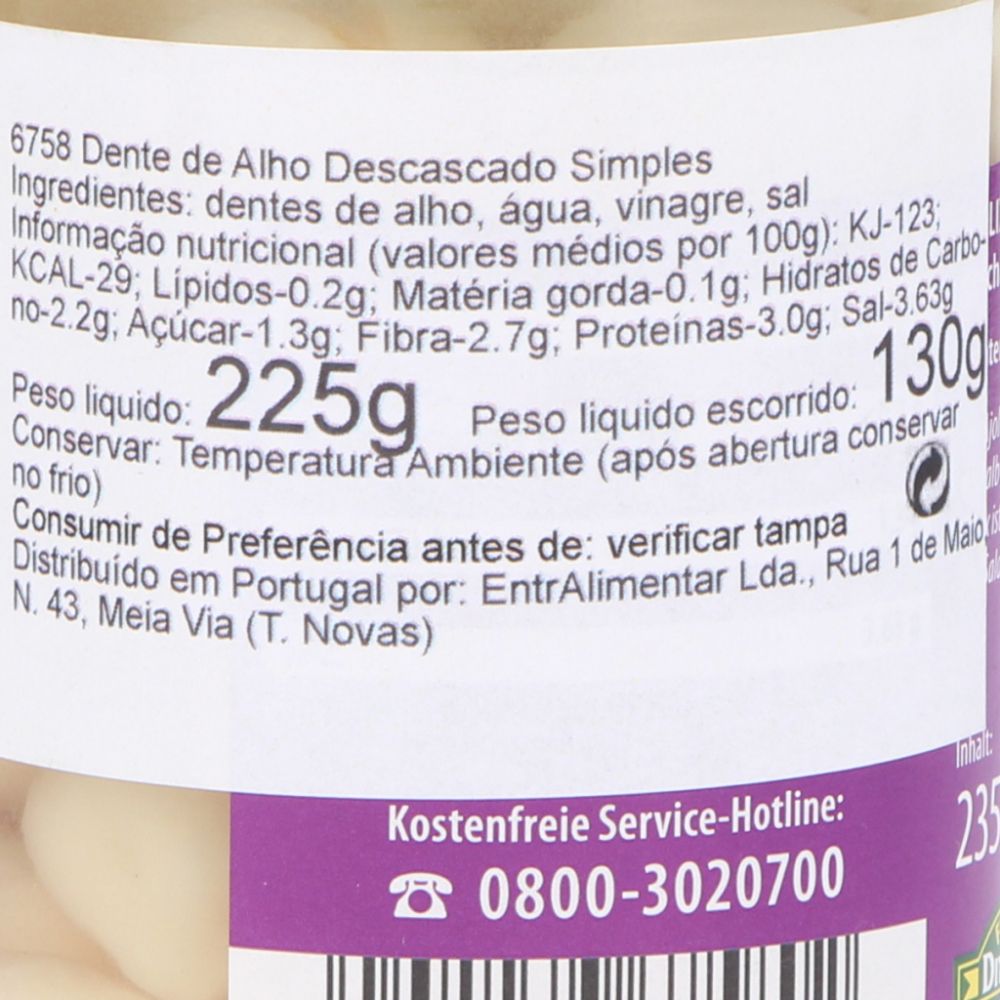  - Dittmann Peeled Garlic Cloves 135g (2)