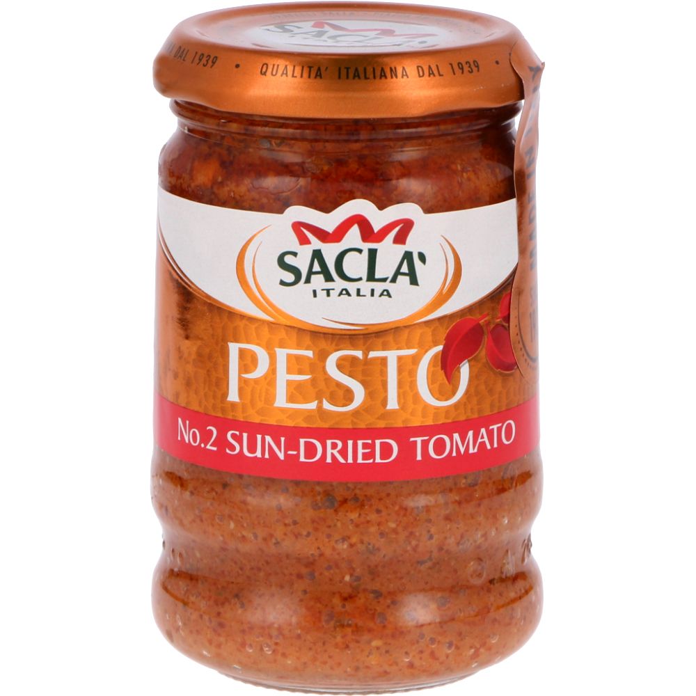  - Molho Sacla Tomate Seco ao Sol & Pesto 190g (1)