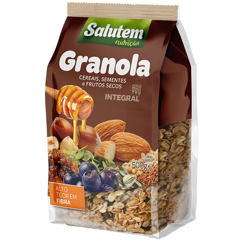  - Granola Salutem Cereais / Sementes / Frutos Secos 500g (1)