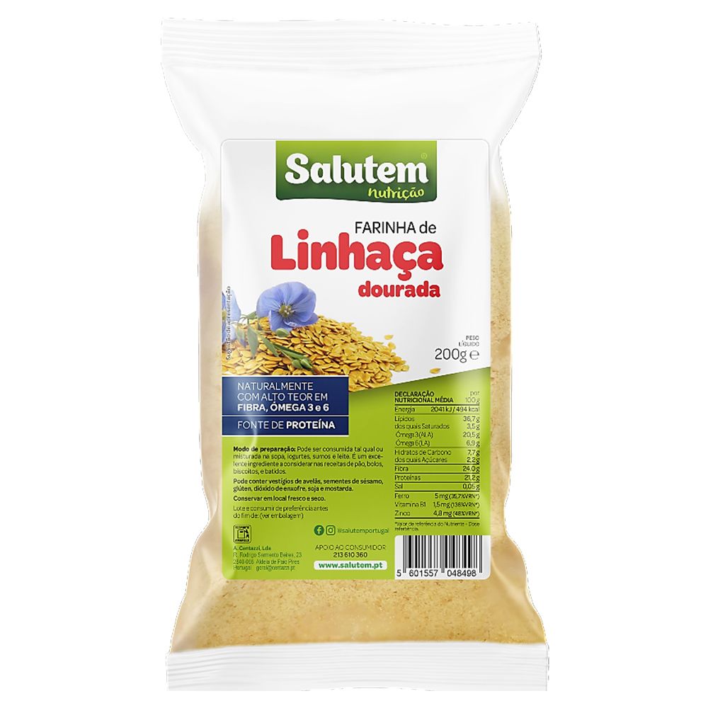  - Salutem Yellow Flaxseed Flour 200g (1)