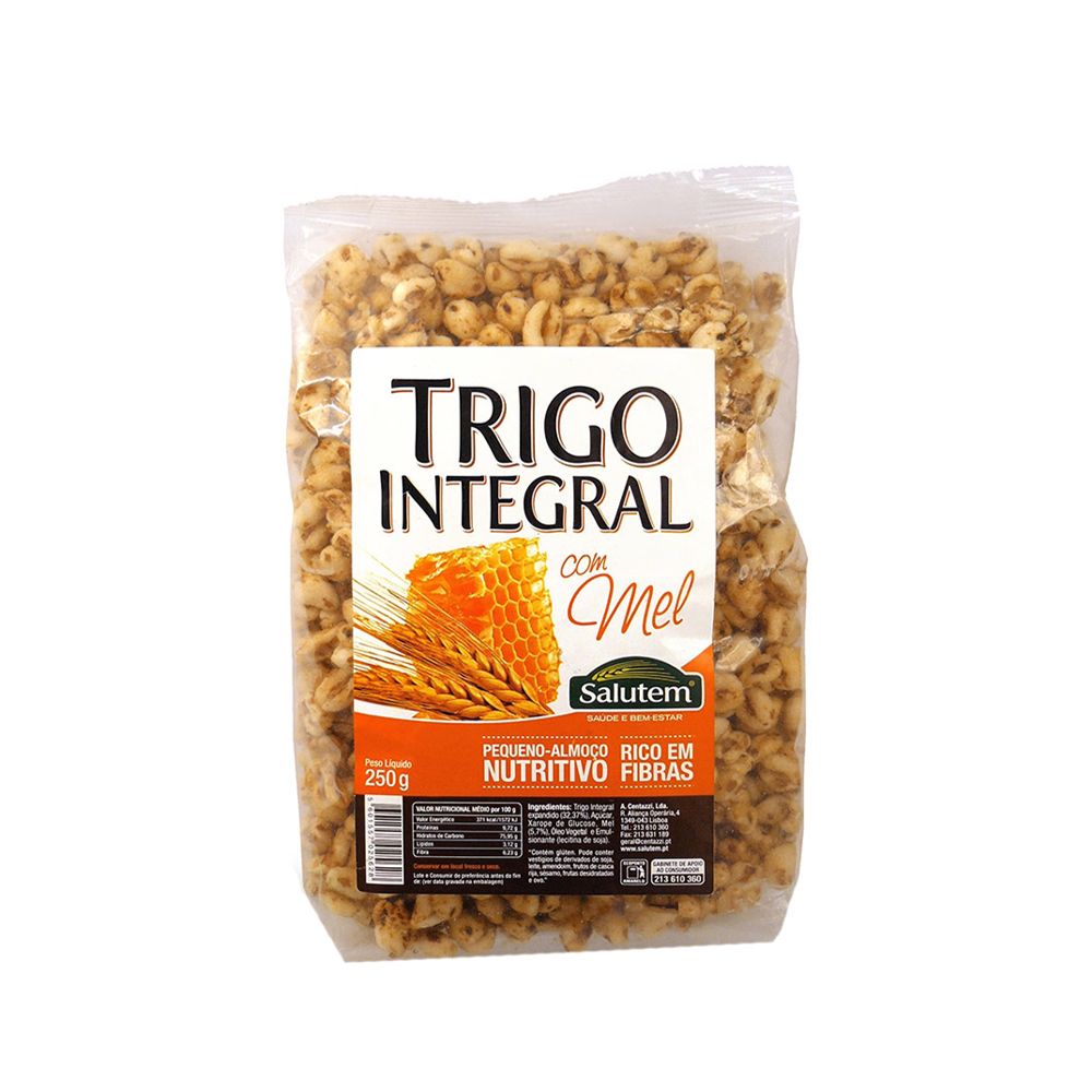  - Cereais Salutem Trigo Integral c/ Mel 250g (1)