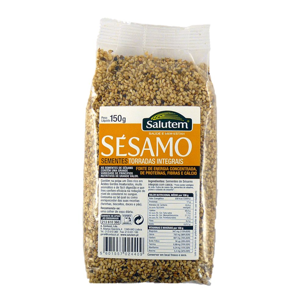  - Salutem Roasted Wholemeal Sesame Seeds 150g (1)