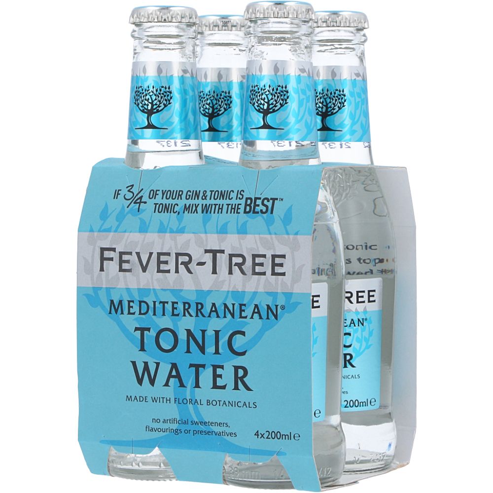  - Refrigerante Fever - Tree Água Tónica Mediterrâneo 4 x 20cl (1)