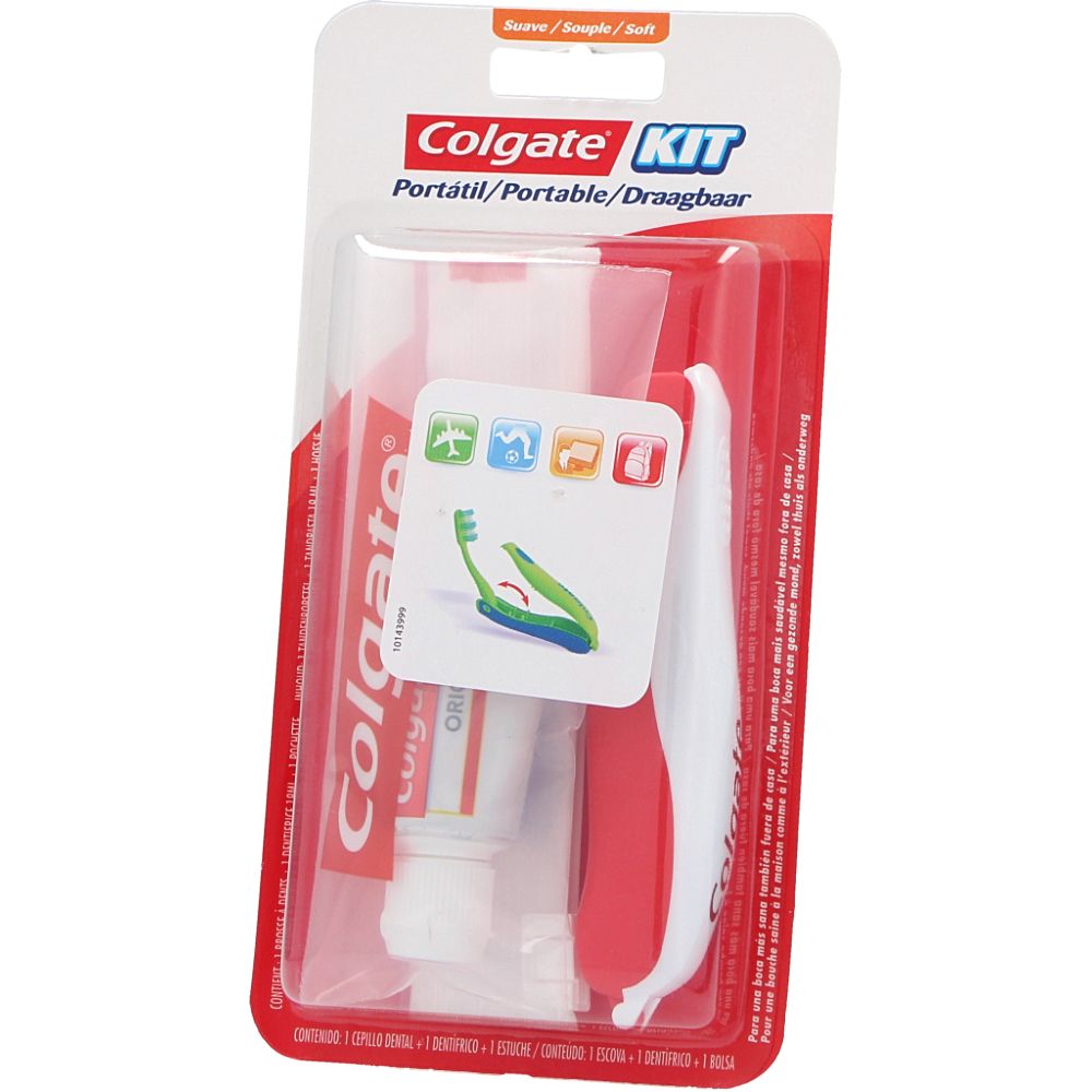  - Colgate Travel Kit Toothbrush + Toothpaste pc (1)