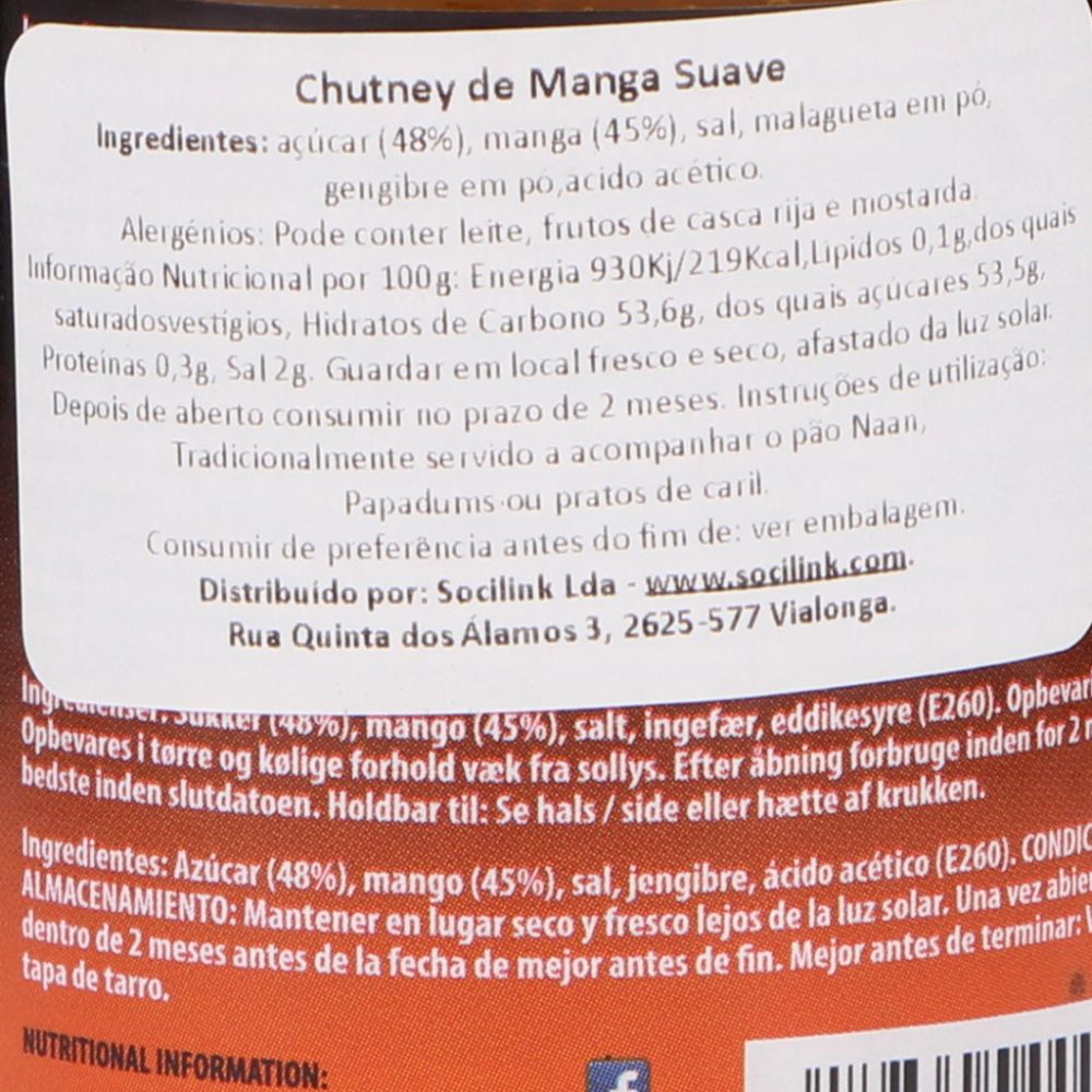  - Pasco Sweet Mango Chutney 320g (2)