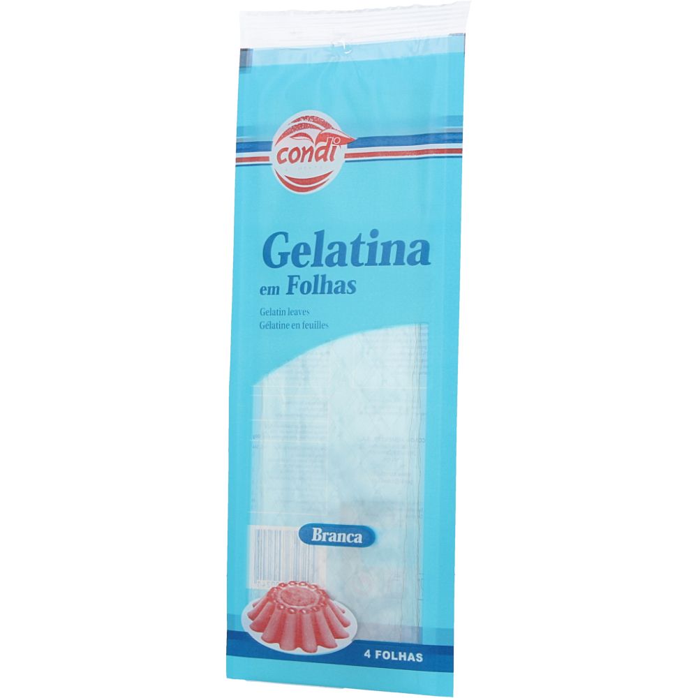  - Condi White Gelatine Sheets 8 g (1)