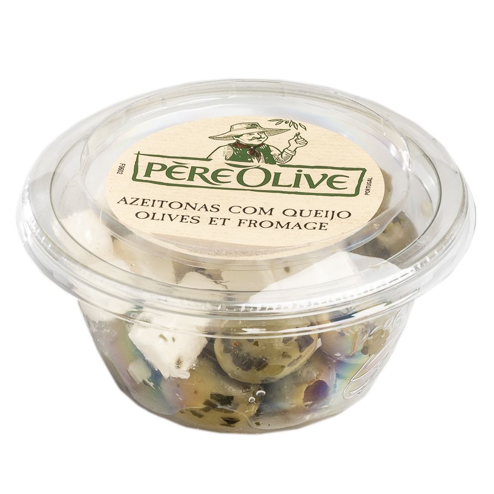  - Père Olive Green Olives w/ Cheese 150g (1)