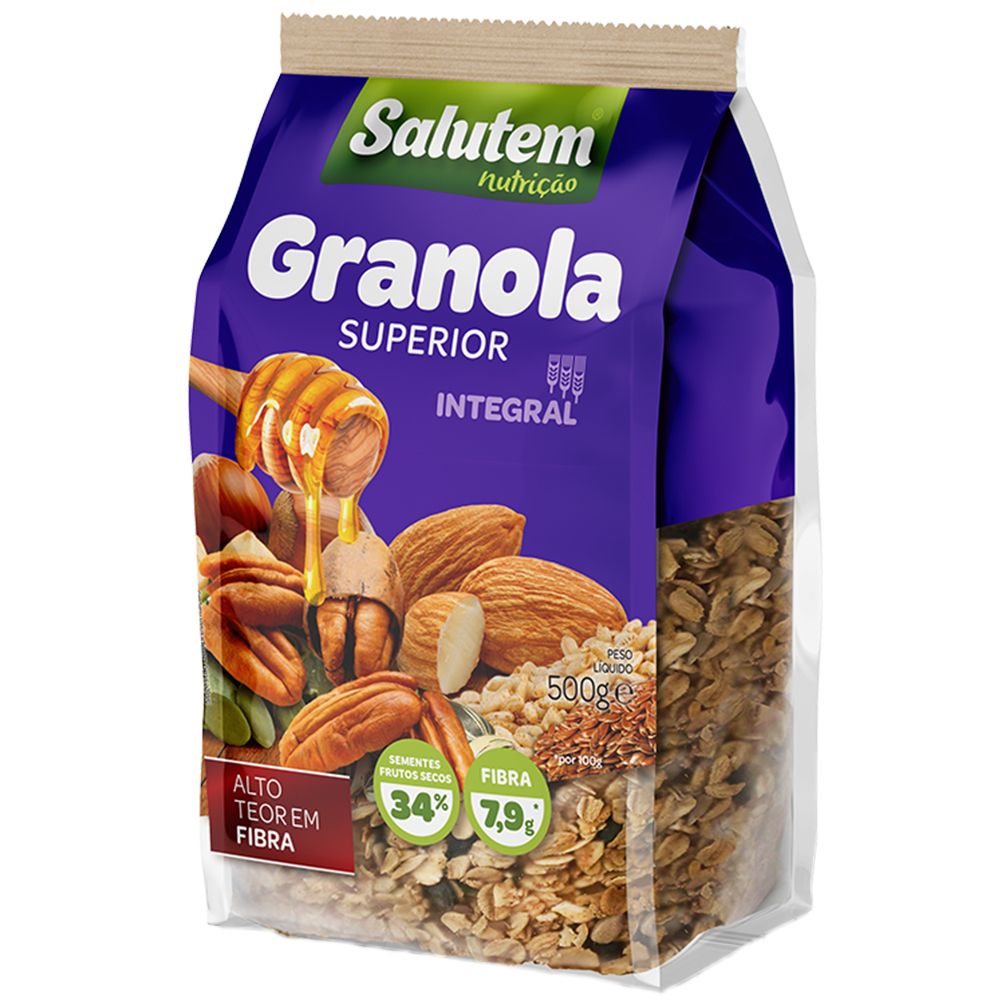  - Salutem Granola w/ Grains / Seeds / Dried Fruit / Nuts 500g (1)