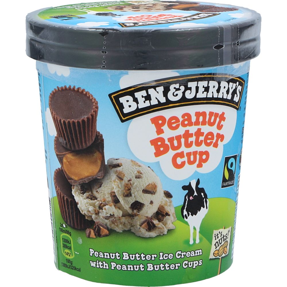  - Ben & Jerry`s Peanut Butter Cup Ice Cream 500ml (1)