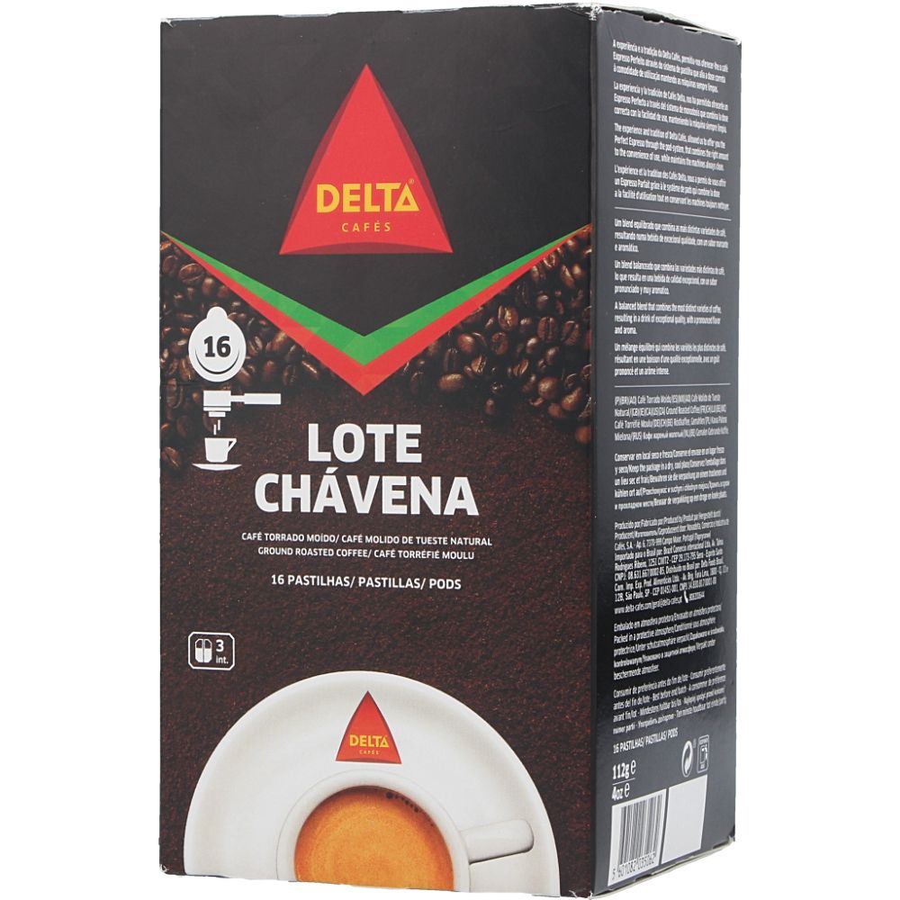  - Café Delta Chávena Torrado Pastilhas 16 x 7 g (1)