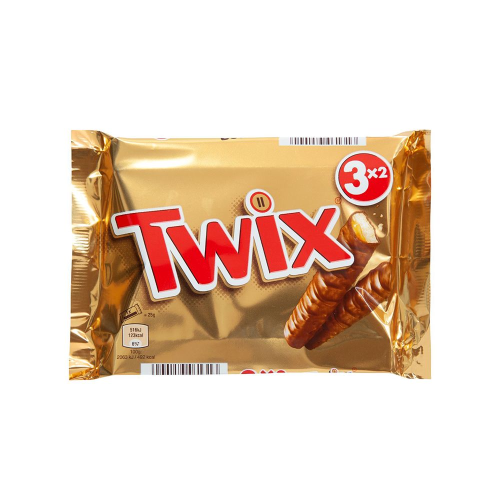  - Chocolate Twix 3 x 50 g (1)