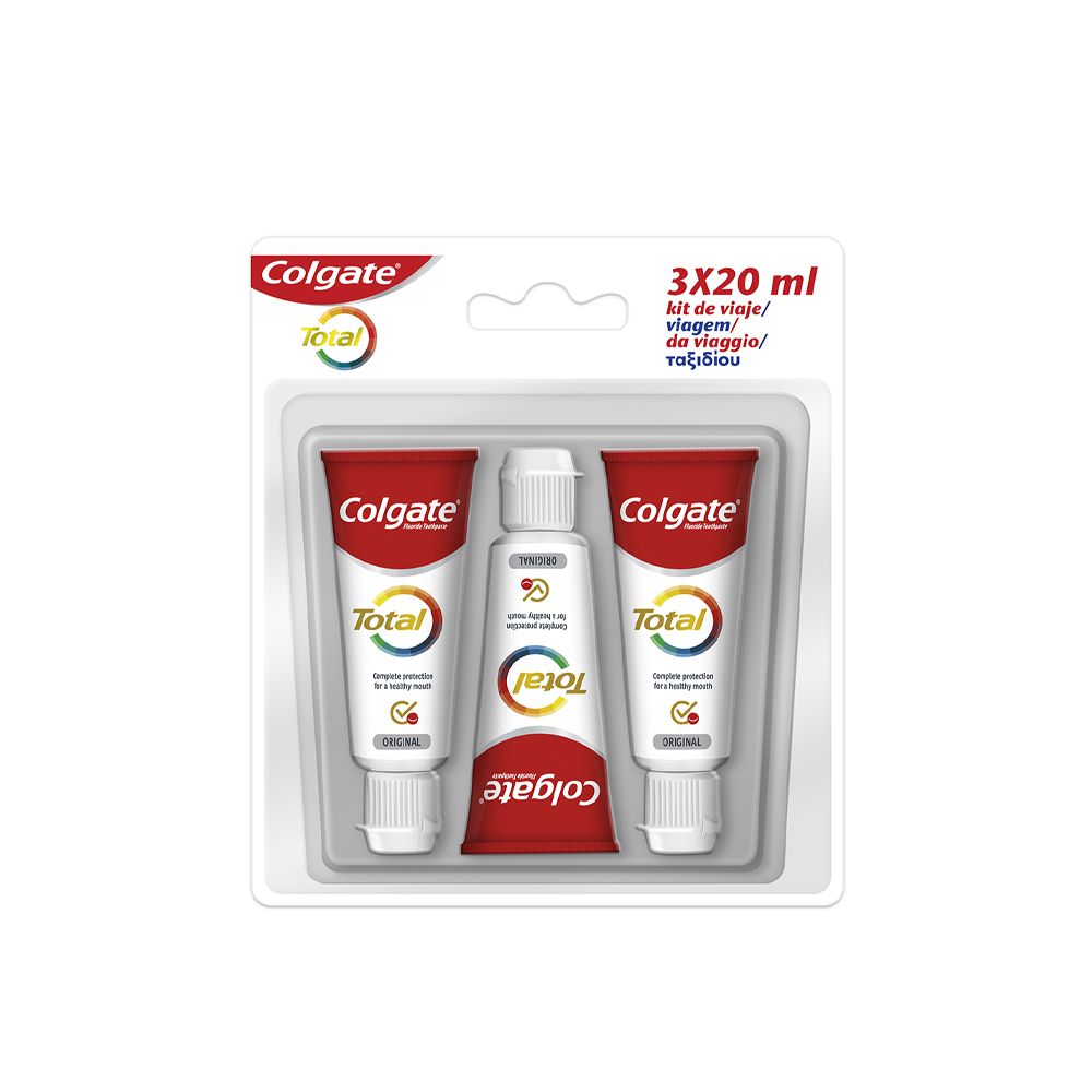  - Dentífrico Colgate Total Travel Pack 3 x 19 mL (1)