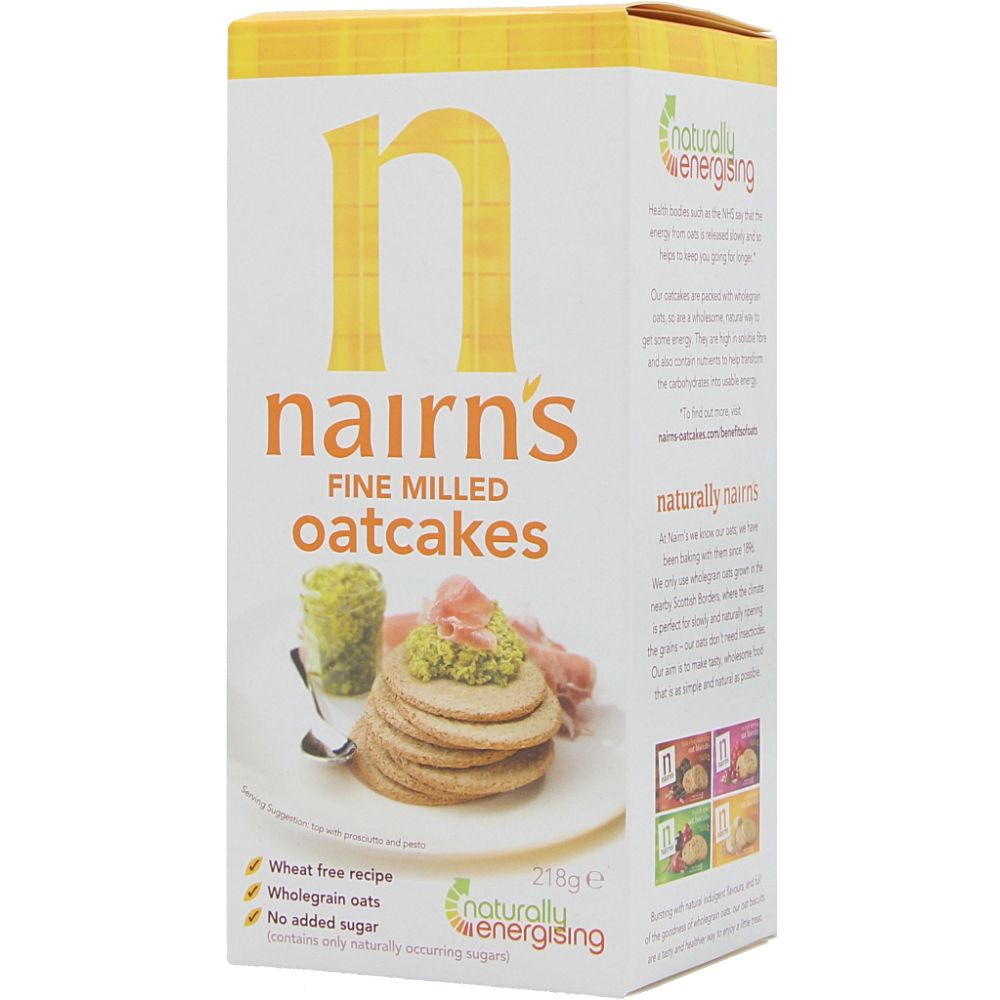  - Nairns Fine Milled Oatcakes 218 g (1)