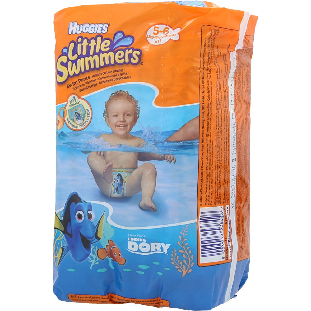  - Huggies Little Swimmer Nappies Size 5-6 11 pc (1)
