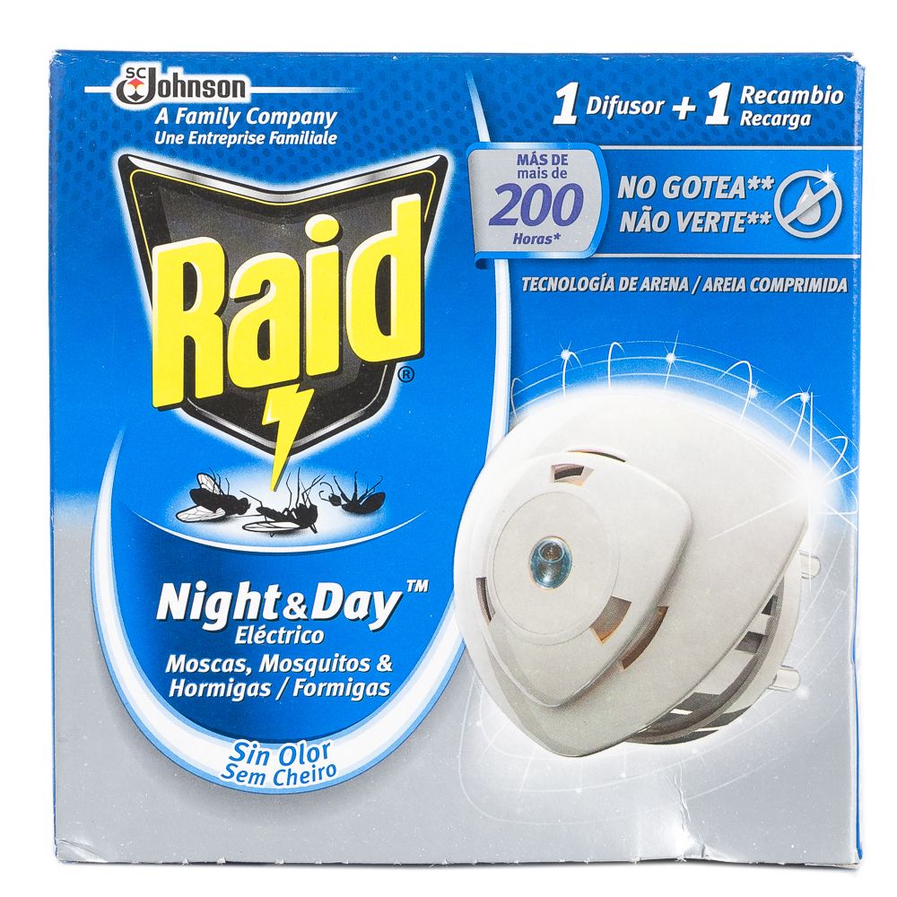  - Raid Night & Day Flies & Mosquitos Insecticide Diffuser 0.3 g (1)