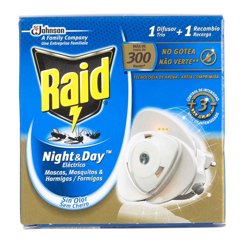  - Raid Night & Day Trio Insecticide Device 0.3 g (1)