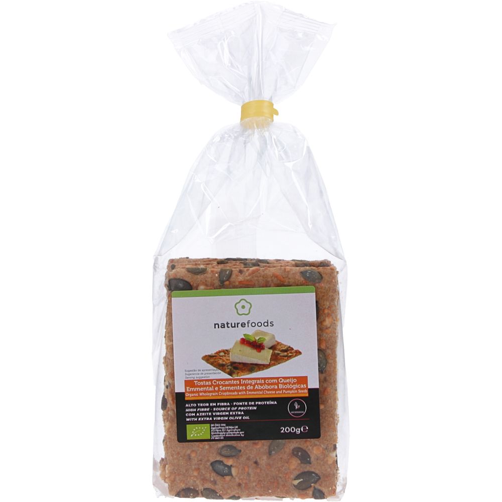 - Naturefoods Organic Cheese & Pumpkin Seed Crispbreads 200g (1)