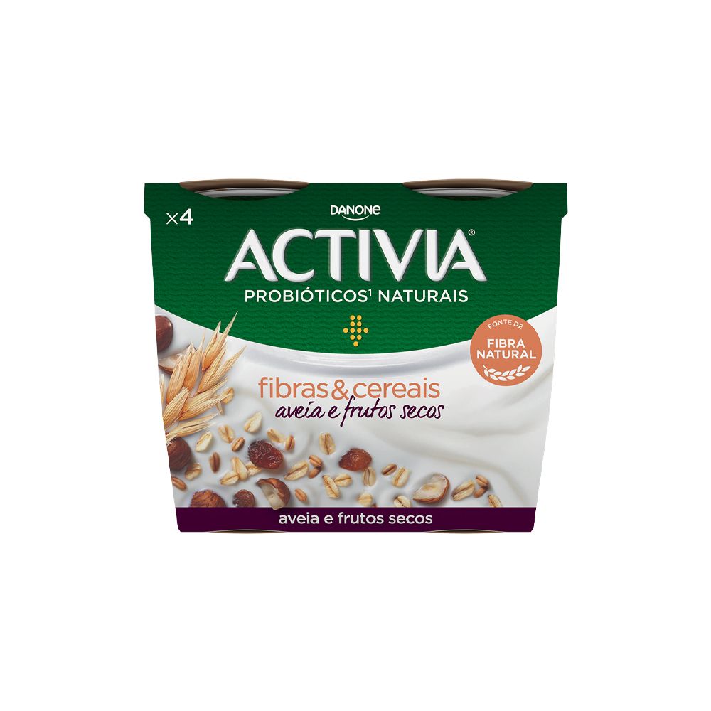  - Activia Dried Fruits Chunks Yogurt 4x120g (1)
