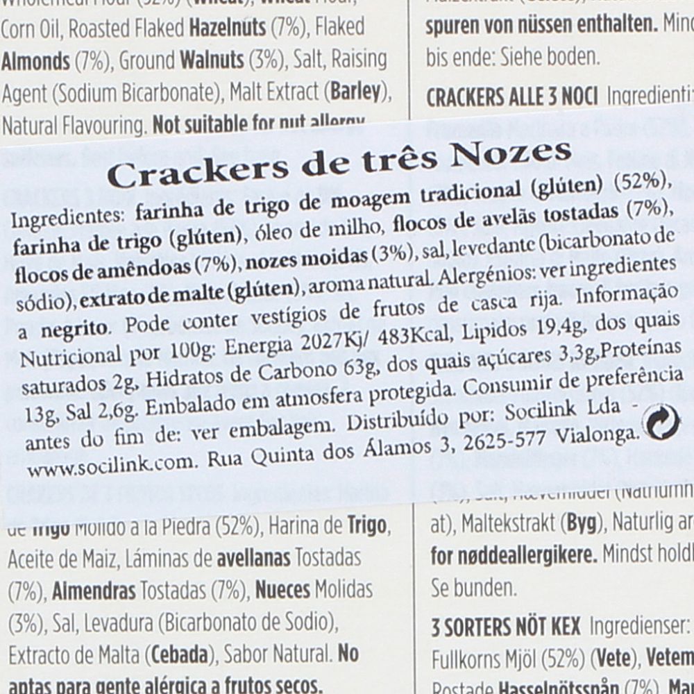  - Crackers Millers Harvest 3 Nozes 125g (2)